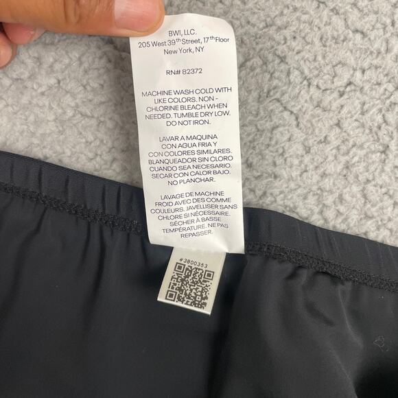 Reebok Women's Sz. 14 Black Quick Dry UPF 50+ Control Swim Shorts w/ Brief Liner - Picture 9 of 13